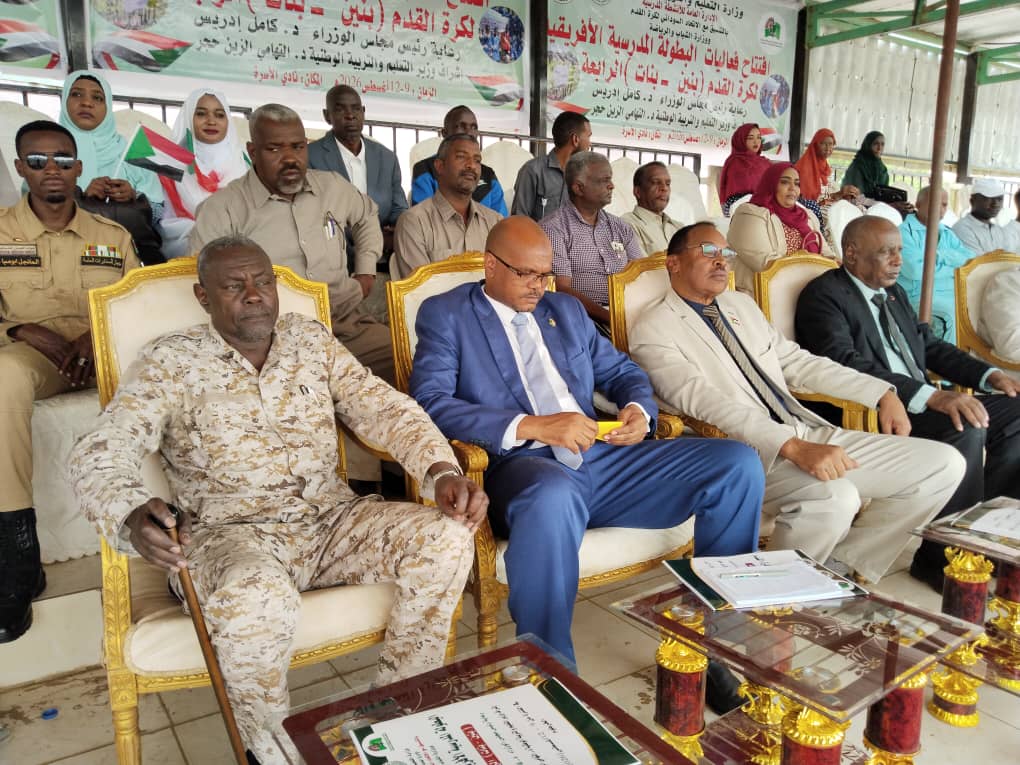 شمال دارفور تتعادل مع النيل الأزرق في المباراة الافتتاحية  للمنافسات القوميه للبطولة المدرسيه الافريقيه في نسخته الرابعه المقامه حاليا بالخرطوم